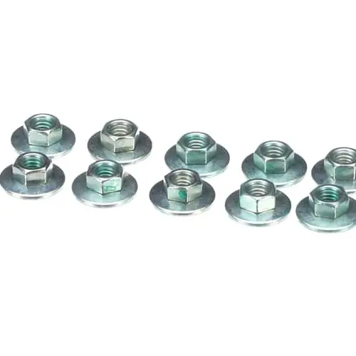 Rational 1105.0121P Hex Combination Nut M5 Galv Pack of 10