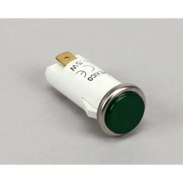 Wells 2J-35697 Pilot Lt Green 250V 1/3W