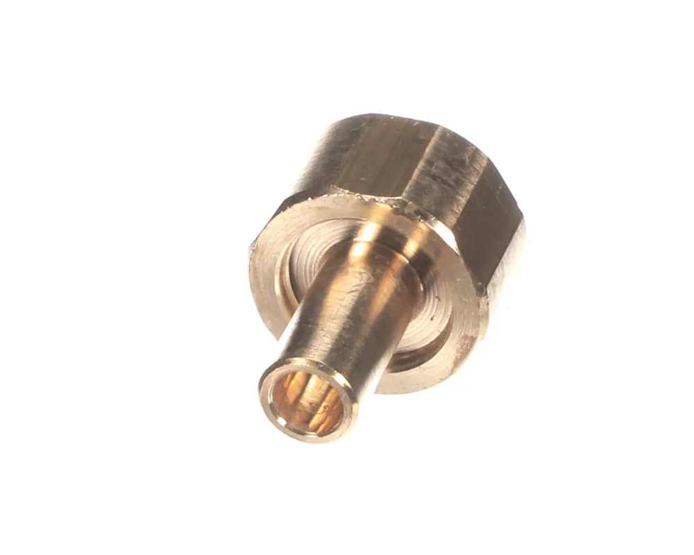 Unic DV106A Brass Coupling - 3/8 Bspf X 3/