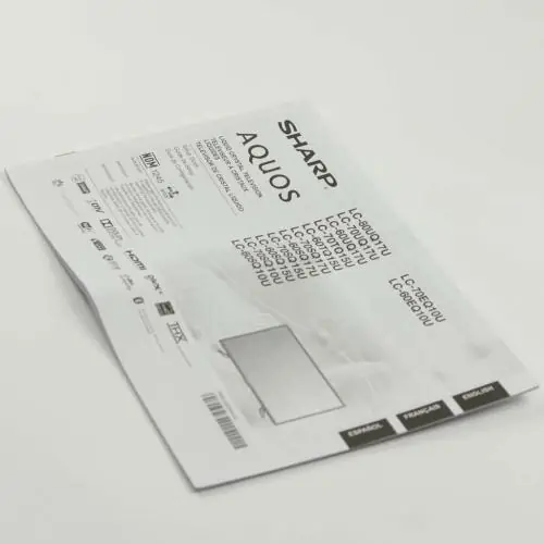Sharp TINS-G058WJZZ Setup Guide (LC60/70SQ15U)