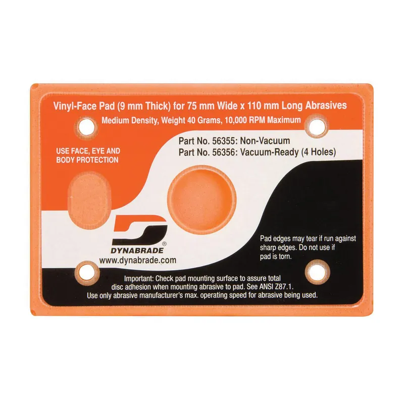 Dynabrade 56355 Dynabug II Medium Density Non-Vacuum Sanding Pad PSA Attachment