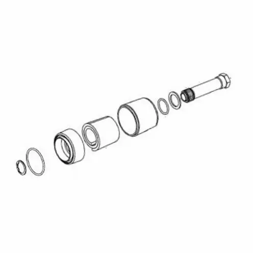 Dynabrade 94519 Muffler Assembly For Use With Extension Die Grinder