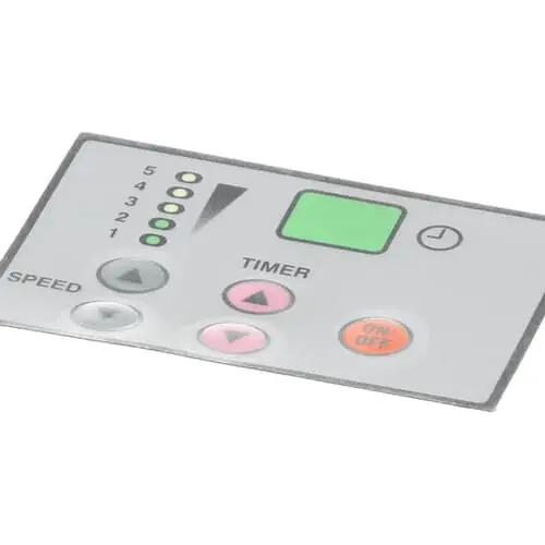 Vollrath XMIX1004 Control Panel Fascia Mix7110