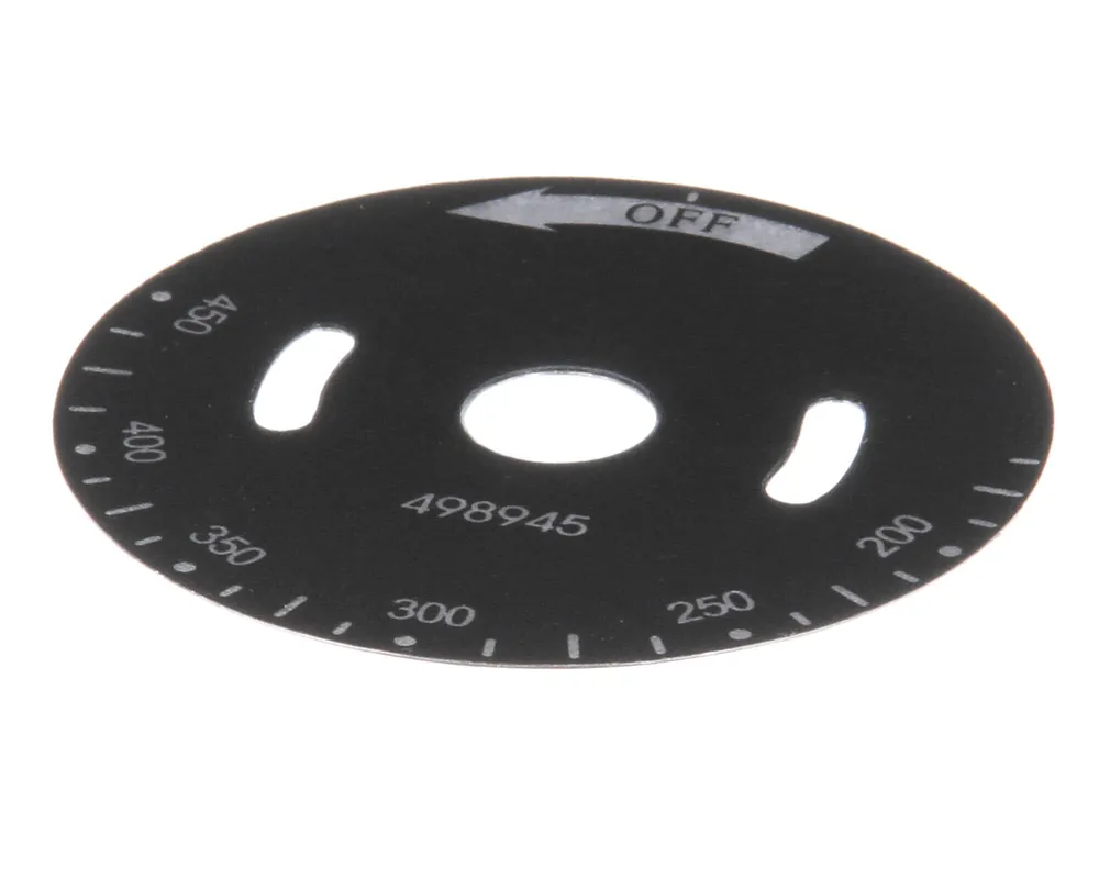 Vulcan 00-498945 Dial Plate Temperature Vcrg