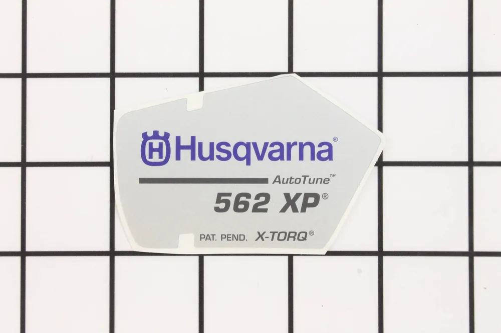 Husqvarna 523035605 Label