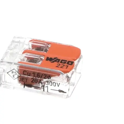 Vollrath 4350810-1 Connector, 2 Wire Wago 221-412
