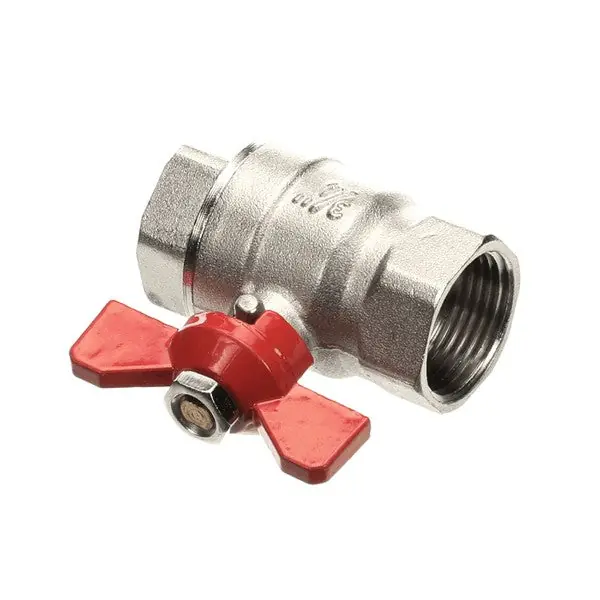 Fri-Jado 9171008 BALL VALVE THREADED 3/4 (F-F) BRASS CHR