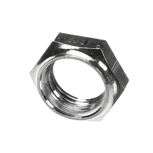 Bunn 07034.0000 Nut, Hex Nkl/Crm .38NPT