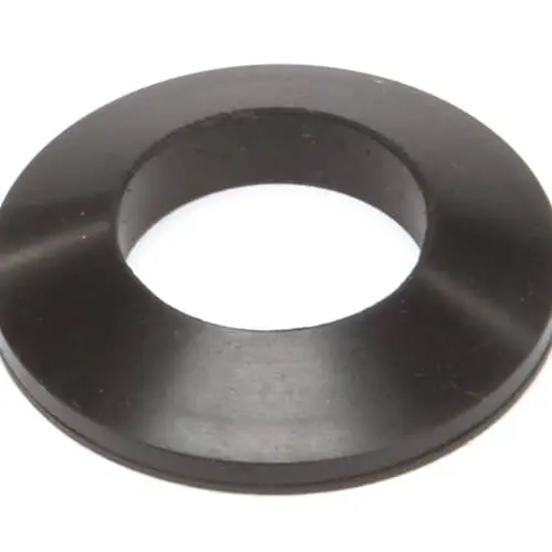 Server 84217 Washer Black Rubber Beveled