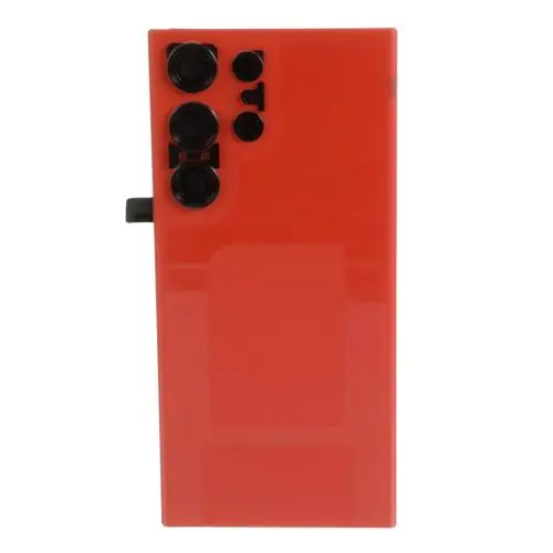 Samsung GH97-28420F S23 Ultra Back Glass Red