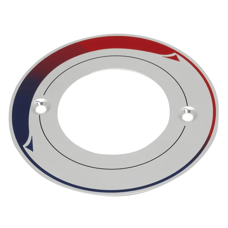 American Standard M909606-0020A Colony Soft Dial Plate Decal in Chrome