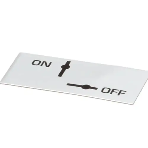 Vulcan 00-414708-00001 Plate On-off