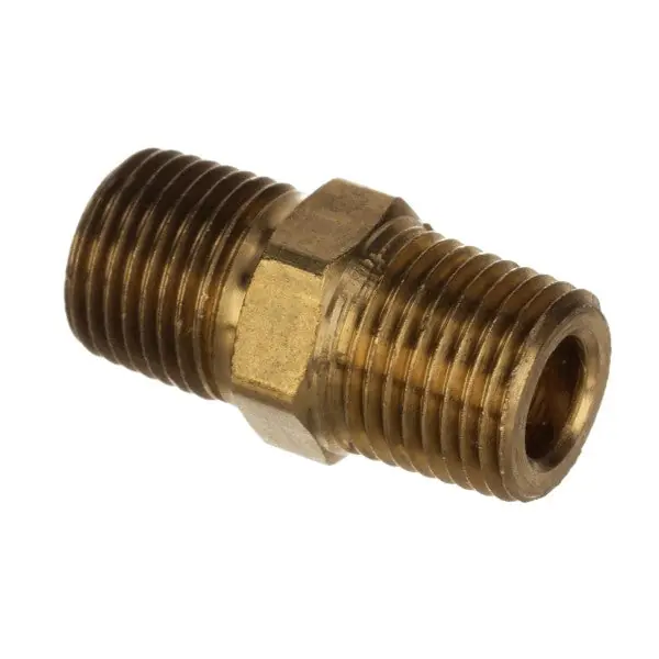 Edlund N007 Nipple 1/8 NPT Brass Hex (VMI)