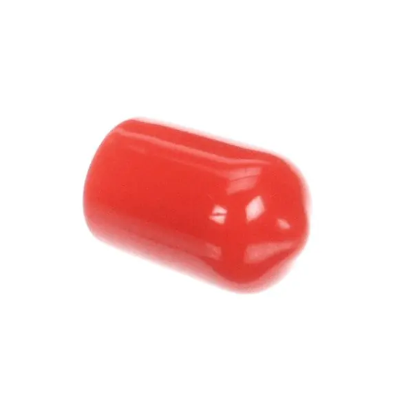 Randell PLCAP038 CAP 3/8 Red Rubber 923801 .343X1/2