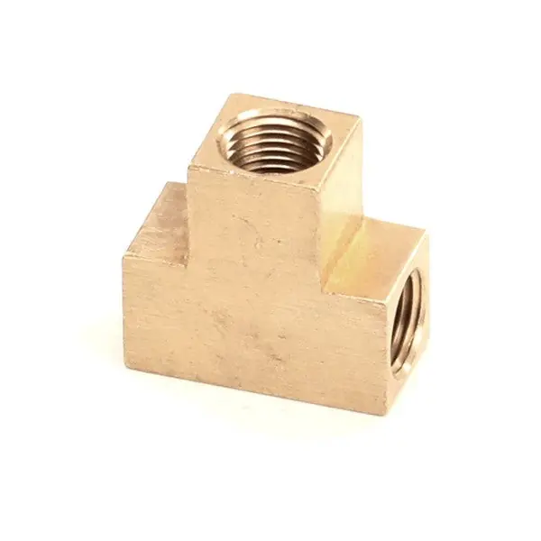 Stoelting 376035 Fitting; Brass Tee 1/8-27