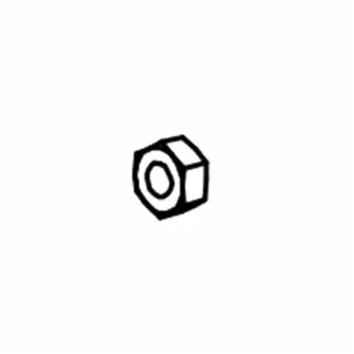 Dynabrade 96335 Hex Nut, For Use With Dynafile III 15360 Air Powered Abrasive Belt Tool