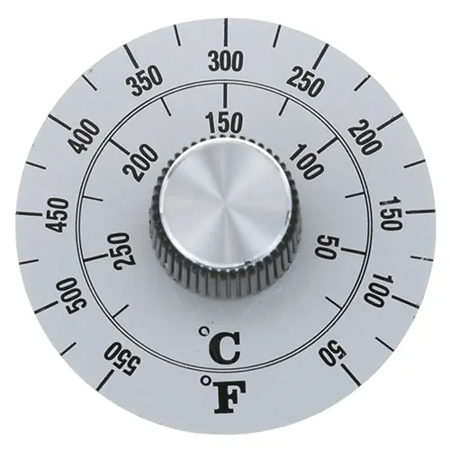 Lincoln 369522 Knob Thermostat 50-550F (Size: 3 Inches Diameter) Replacement MPN