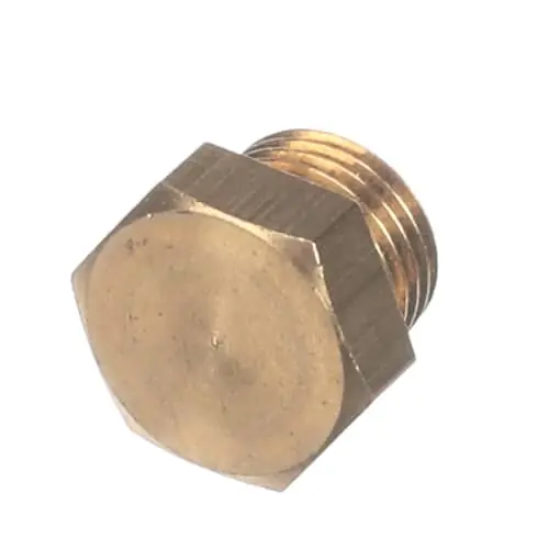 Unic 21100 Brass Plug - 1/8 Bspm