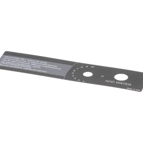 Vollrath 17508-1 Label Control 1001 Ul