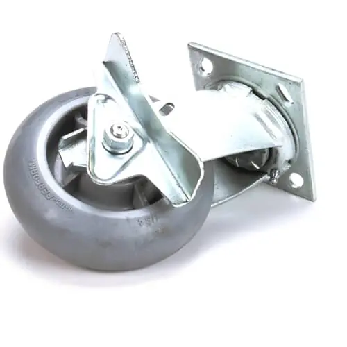 Carter-Hoffmann 15652197 6 Grey Swivel W/Brk Rub