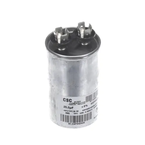 York S1-CAP44250R Capacitor Run Single 25mfd 440v Round