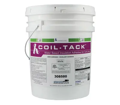 HARDCAST 308580 COIL-TACK WHITE 5 GAL ADHESIVE
