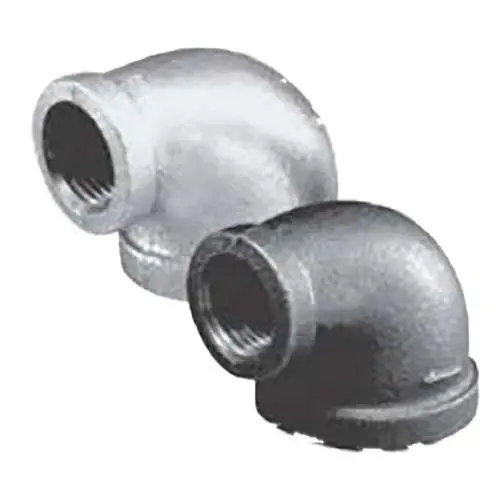 Malleable ZMGLR0503 1 X 1/2 90 Deg Red Elbow Galv