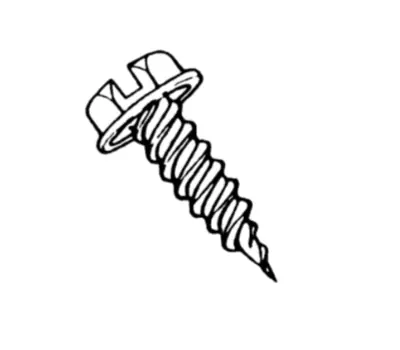 Shook Manufacturing 11026 8X3/4 Jiffy PT Screw 1M