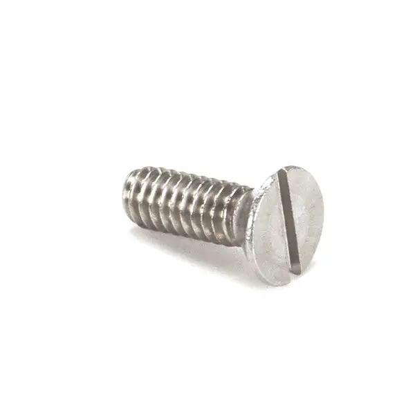 Globe 890405 1/4-20 X .75 FH Slotted M.S.
