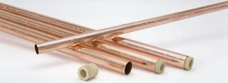 Streamline AC20020 ACR Copper Tube Charged 2-1/8 OD x 20'