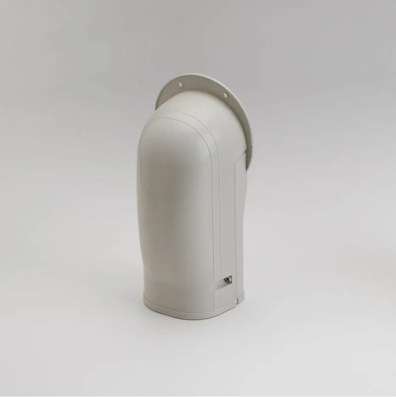 Rectorseal 84036 Fortress Lineset Covers 3.5 Wall Inlet, Ivory 92