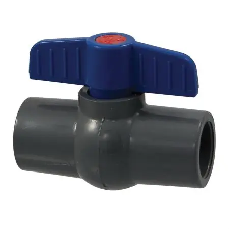 NIBCO INC MA064AC S45CE-E 11/2 SOC PVC BALL VALVE