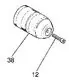 Milwaukee 06-75-3150 Socket Head Screw 1/4-20x1 Left Hand Thread