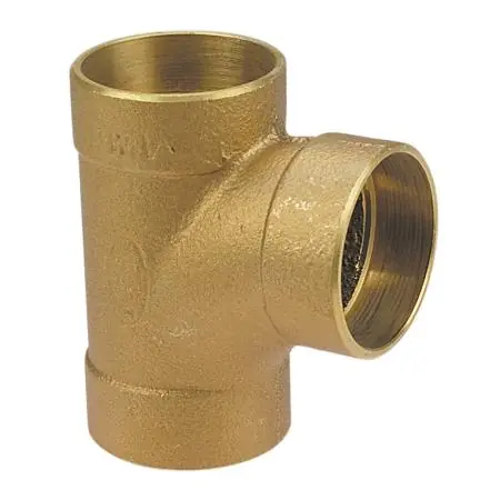 NIBCO E099300 811R 4X4X2 CXCXC DWV TEE CAST