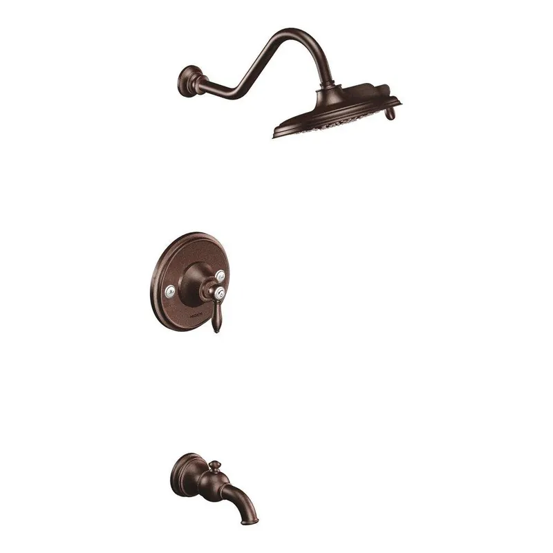 Moen TS32104ORB Weymouth Single Handle Tub & Shower Faucet in Oil Rubbed Bronze