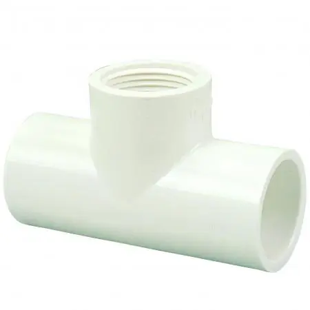 NIBCO INC L14735YP 402-020 2 SXSXF TEE PUR PVC 40