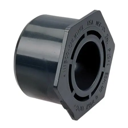 NIBCO INC CA12090 4518 1 1/4 X 1/2 SPG X SOC BUSH PVC 80