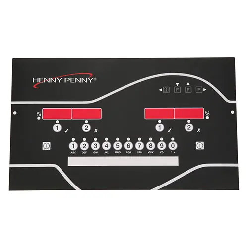 Henny Penny 81354 Decal Evolution Elite Control