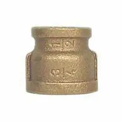 BRASS 310-360NL Pipe Reducing Coupling 1/4 x 1/8 in FNPT End Style 125 lb