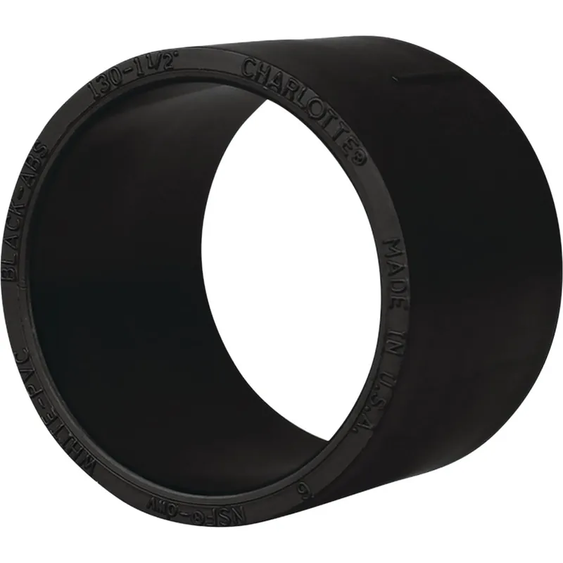Charlotte Pipe ABS 00130 0600HA Hub x Hub Repair Coupling