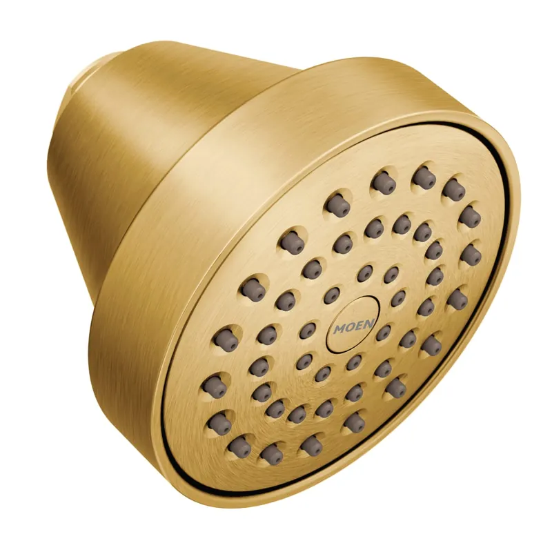 Moen 6399EP15BG One-Function Showerhead - Brushed Gold - Eco-Performance