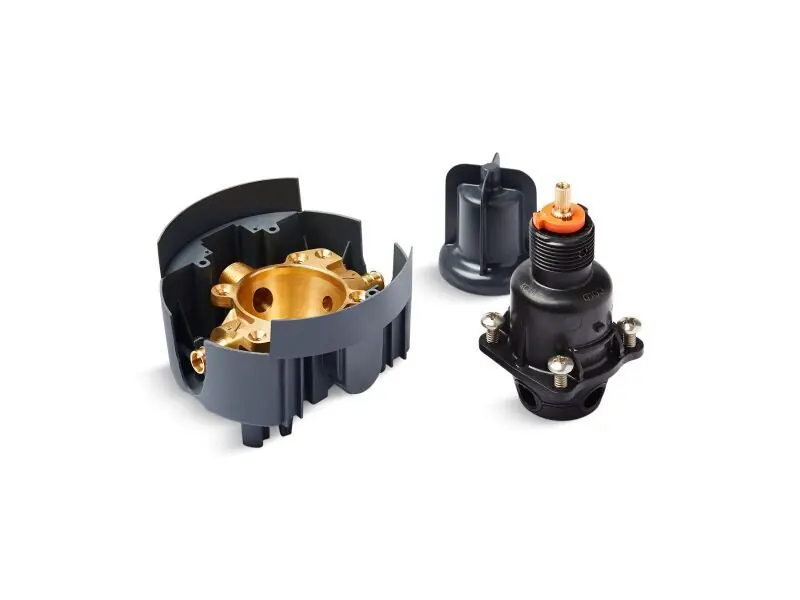 Kohler K-P8304-PX-NA PEX Crimp Universal Rite-Temp Pressure Balance Valve Kit Less Stops