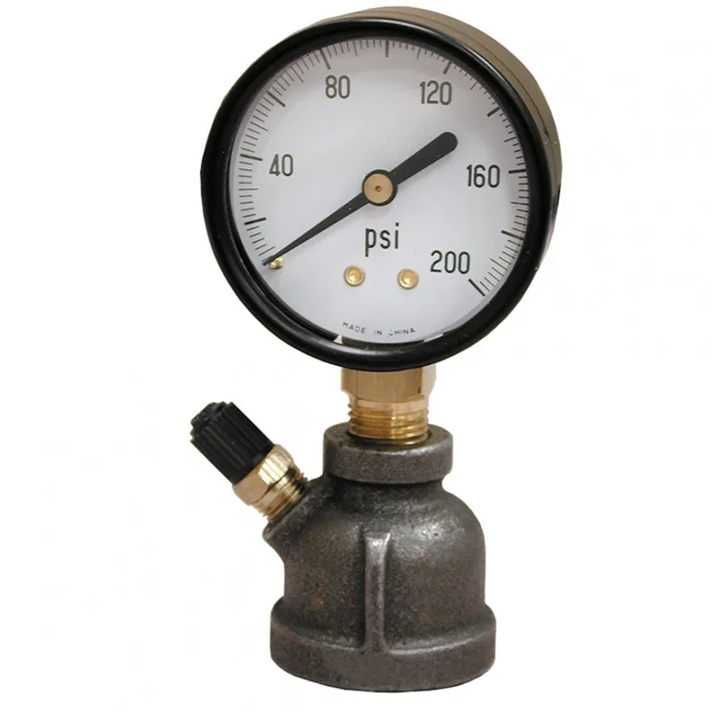 JONES STEPHENS CORP G66015 0-15 3/4 BELL TYPE GAS TEST GAUGE