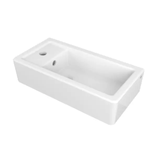 American Standard D20125100.415 Cossu 20 Sink 1-Hole with Left-Hand Drain