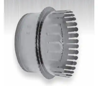 Mitchell Metal Products 35280C9 9 in. Duct Board Safety Tab Start Collar