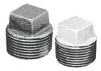 Malleable ZMBPL11 4 150# BLK MI IMPORT PLUG
