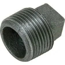 Various 0818902447 Plug 1 CLASS 150 THRD BLACK MALLEABLE IRON CORED SQUARE HEAD PLUG