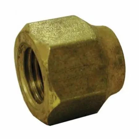 Jones Stephens F40010 (641FS-6) 3/8 BR Short Forged FL Nut
