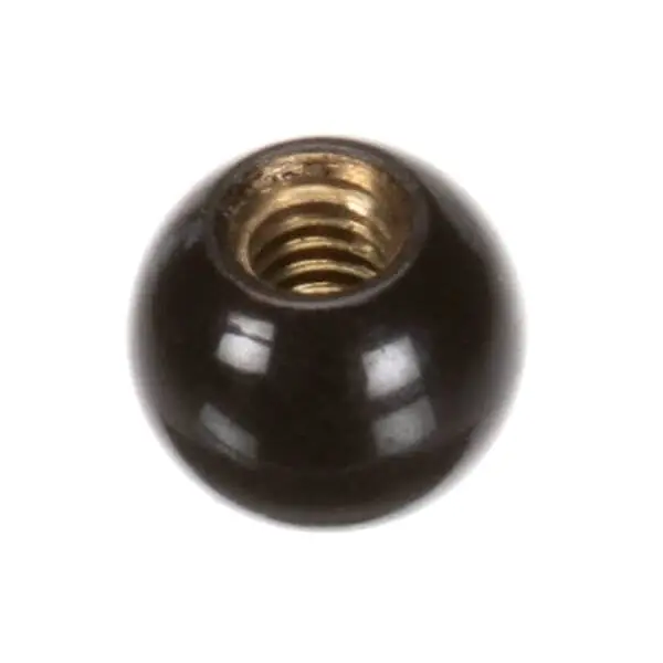 Hatco 05.04.563.09 Nut Brass 8-32 Bold Black