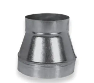 MITCHELL METAL PRODUCTS 3101410 14 x 10 in. 30 gauge Galvanized Steel Reducer